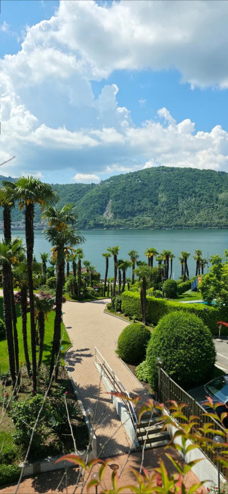 Relax-Lugano Lake 比索内 外观 照片